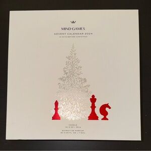 Mind Games Advent Calendar 2024 - White and Red empty box
